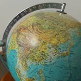 Luminous globe , Denmark , globe scan