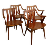 ensemble de cinq fauteuils de Cees Braakman für Pastoe