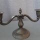 Royal Holland Vintage Pewter Candle Holder 60s