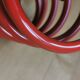 Red spring lamp foot