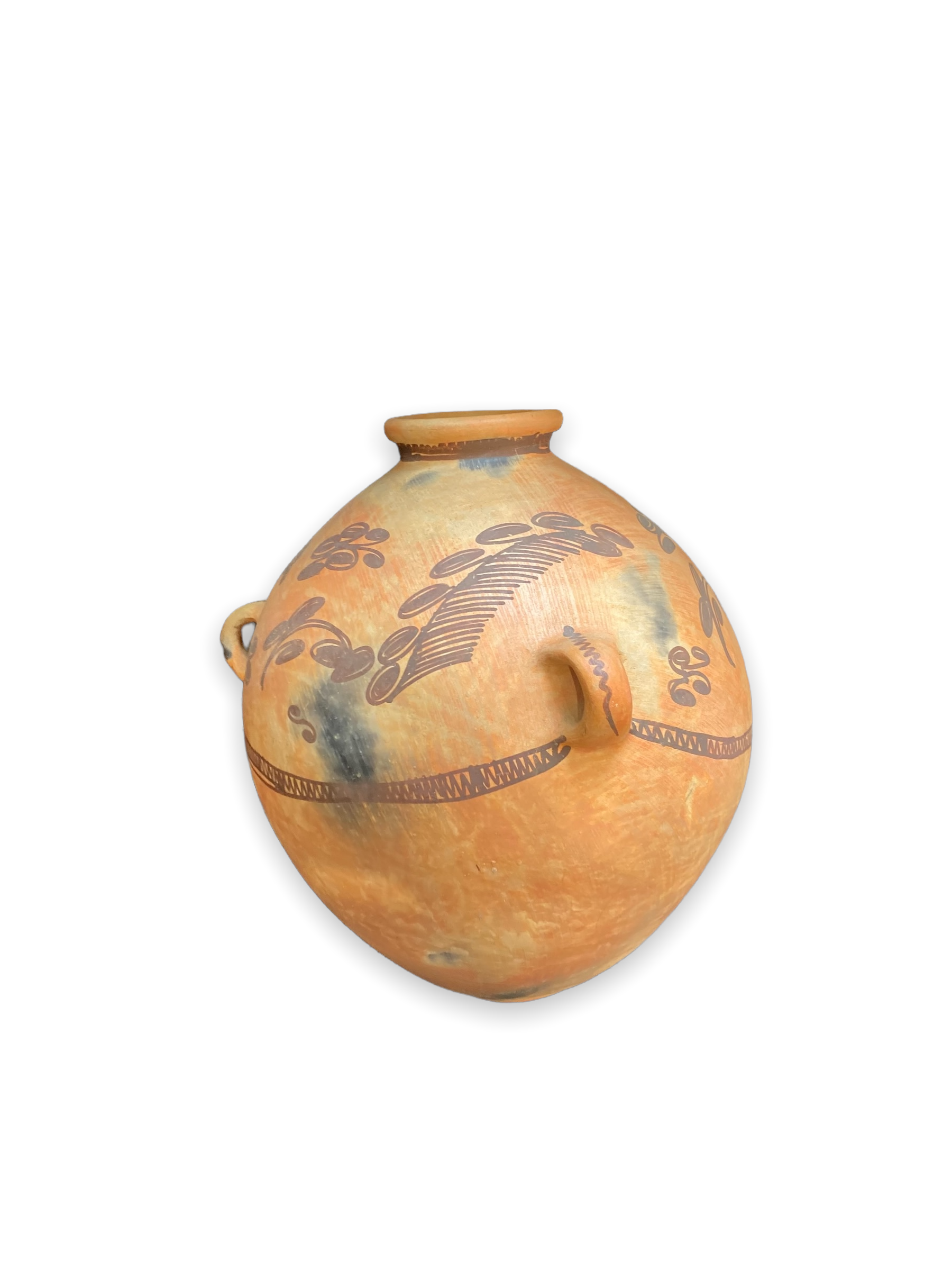 Terracotta anses jar