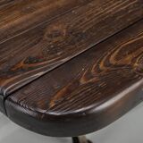 Vintage industrial gear coffee table, 1950s