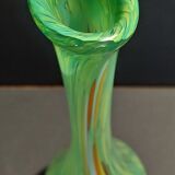 Vintage glass vase arlecchino Murano