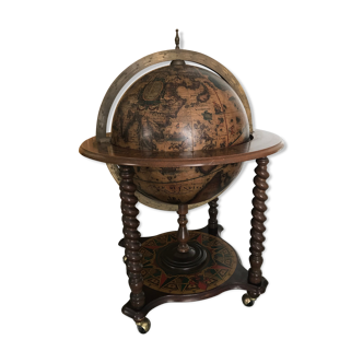 Bar mappemonde globe terrestre