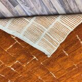 Traditional handmade wool Berber rug size 150x250 cm