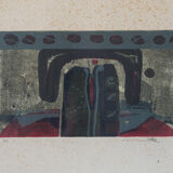 Abstract Composition - Etching and Aquatint on Paper