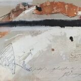 Abstract painting by Michelle Boissonnot