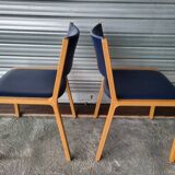 Pair of Vintage Bentwood Chairs by Wilhelm Ritz for Wilkhahn circa 1960 in very good condition