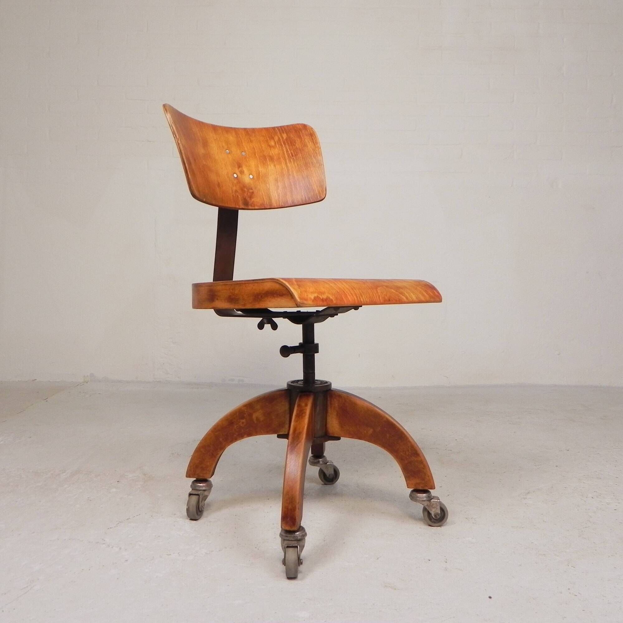 Bauhaus office chair, krenzer studio chair, 1930s