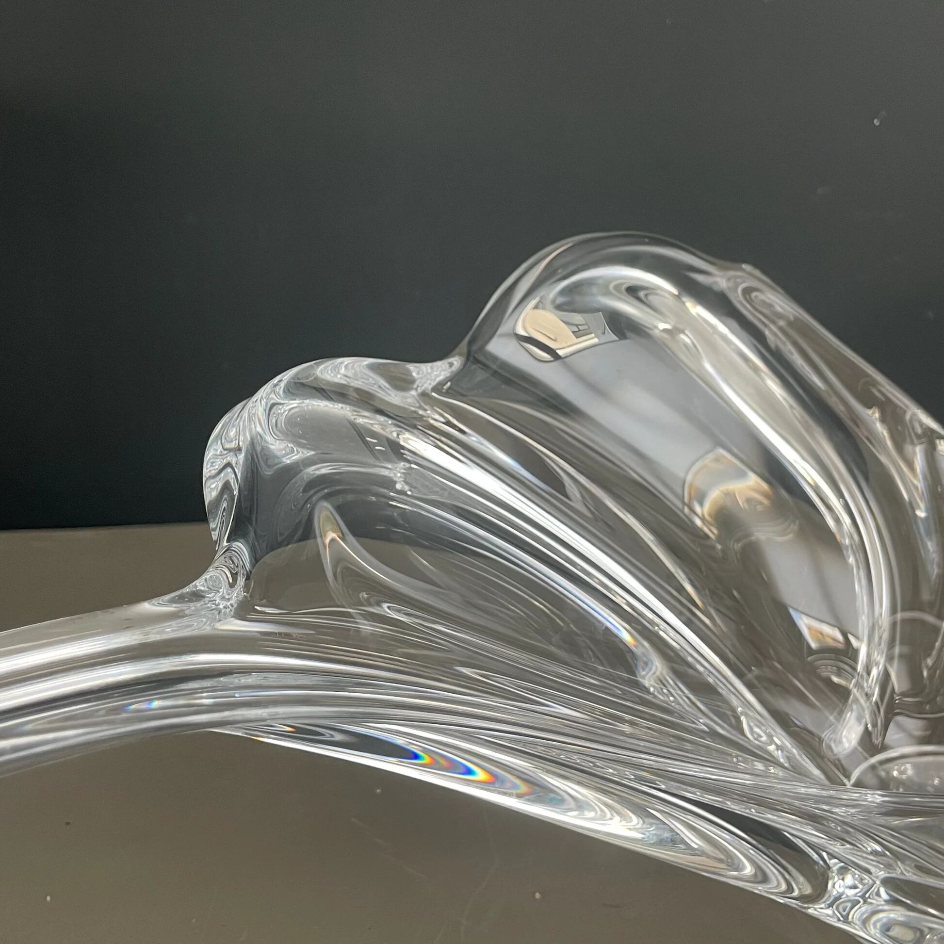 Crystal fruit bowl from Vannes