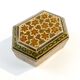 Oriental mosaic pill box, wood, Poland, 1970s