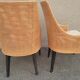 Canine rattan armchair