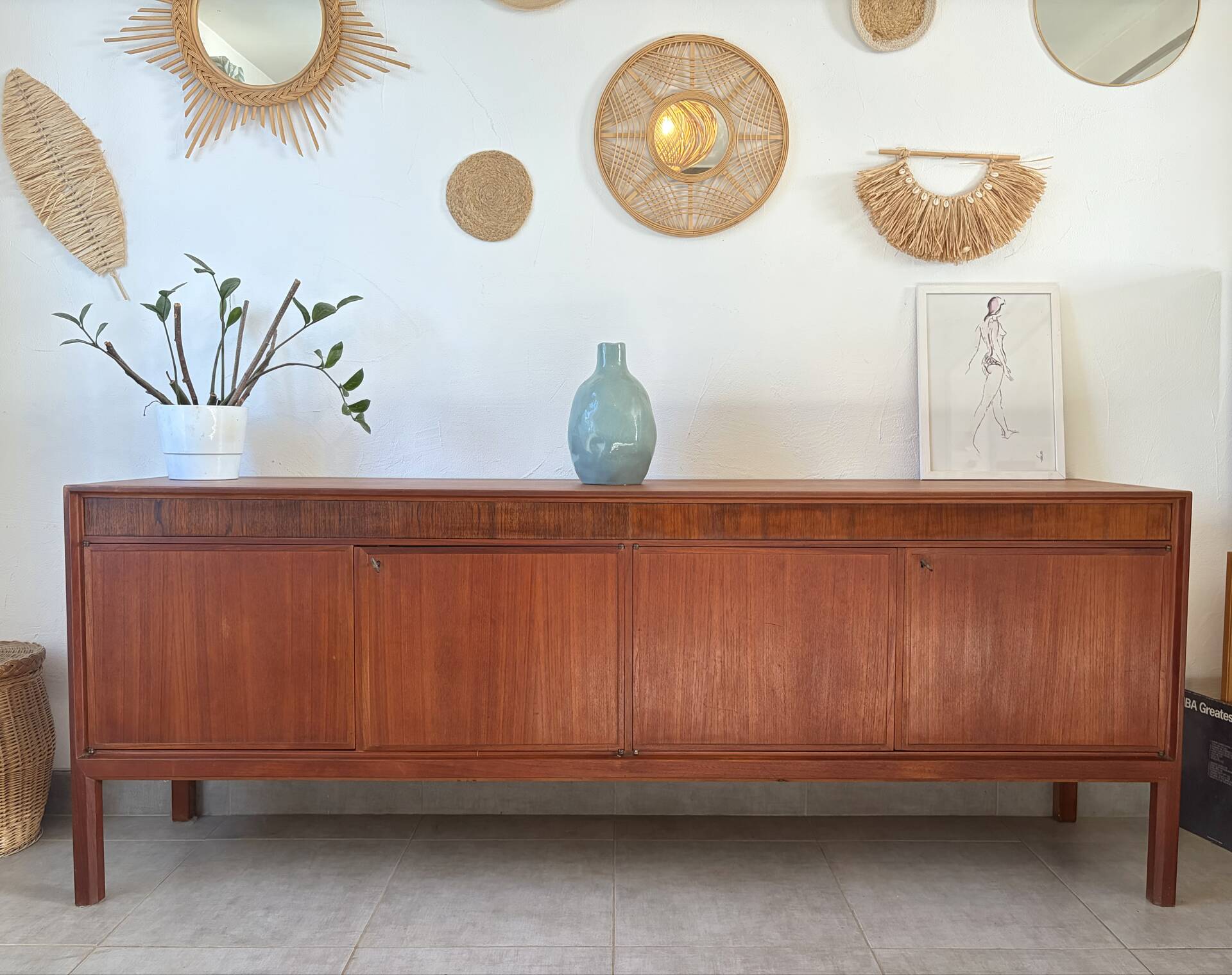 1960s vintage enfilade