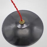 Hanging in enamelled sheet metal