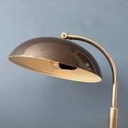 Vintage Dark Taupe Hala Busquet 144 desk lamp by Herman Busquet
