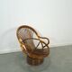Rotan manou draai stoel