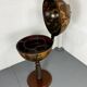 Large vintage Italian classical globe bar cabinet, 1970s