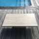 Table basse en travertin vintage, 1970