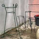 Wrought iron plant support/door