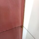 Vitrine art déco en bois et verre