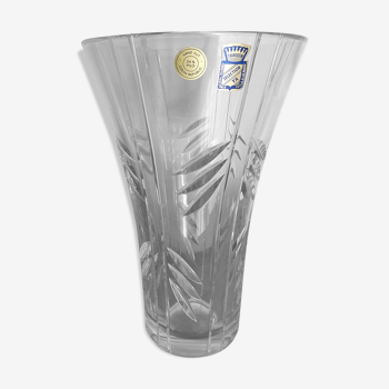 Vase en cristal de la République Tchèque