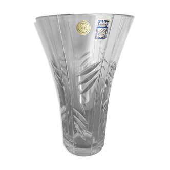 Vase en cristal de la République Tchèque