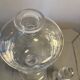 Antique crystal carafe from Saint Louis, Bubble model, 20th century.