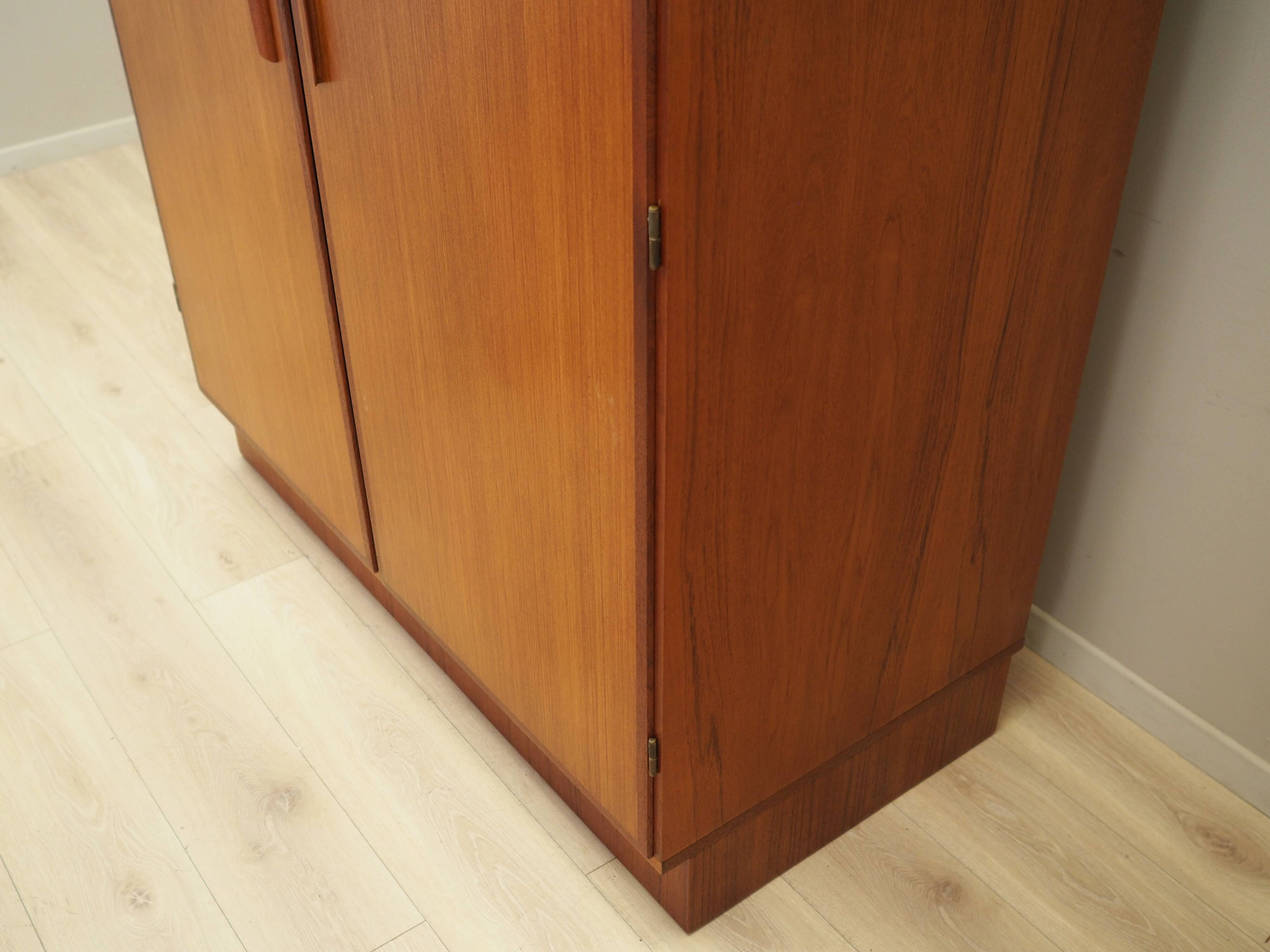 Teak wardrobe, Danish design, 1970s, manufacturer: Omann Jun