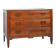 French Rustic Chest of Drawers in Oak with 3 Drawers, 1850s