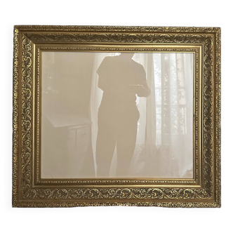 Large golden frame