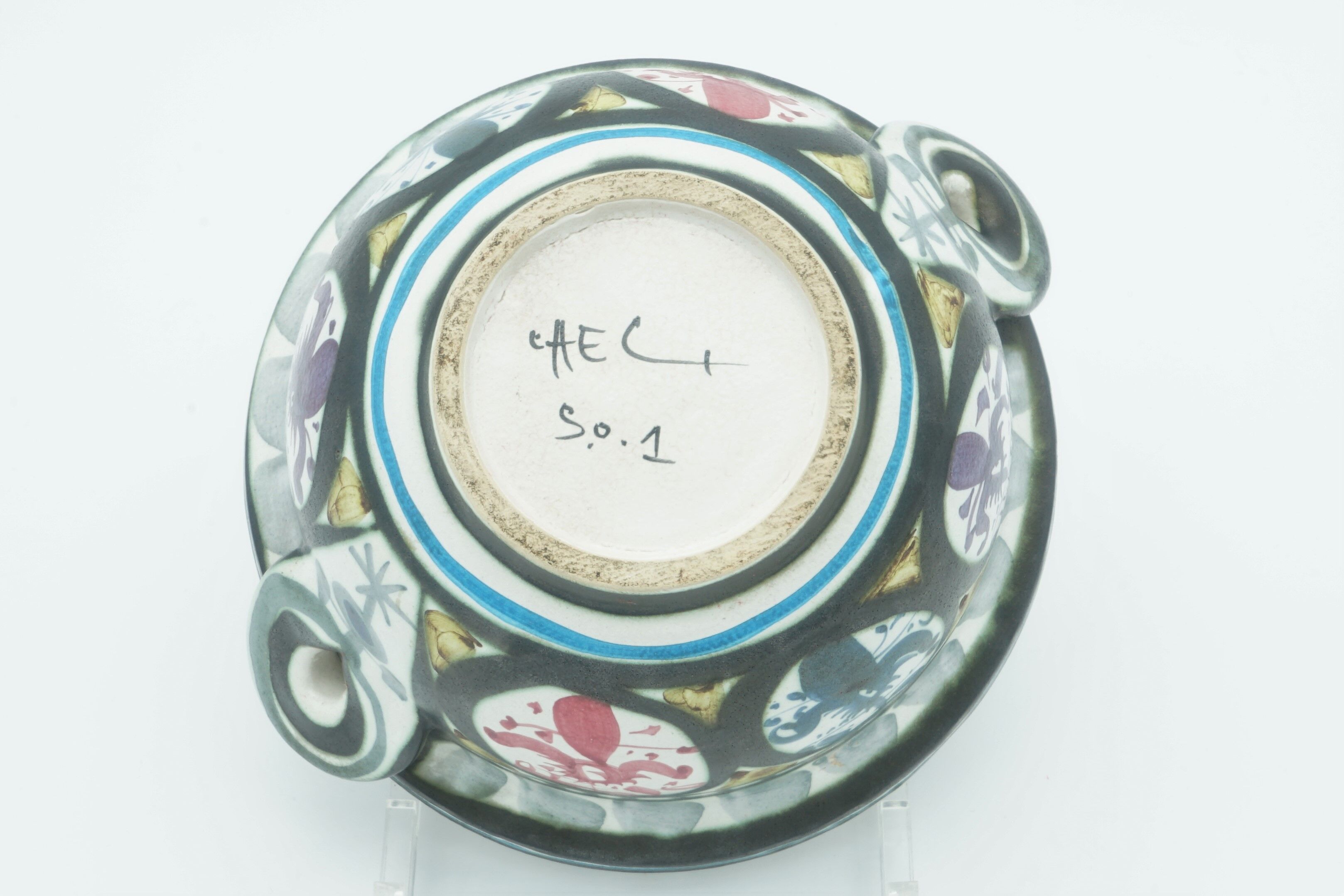 Quimper ceramics, Keraluc André Helguen dish and tureen