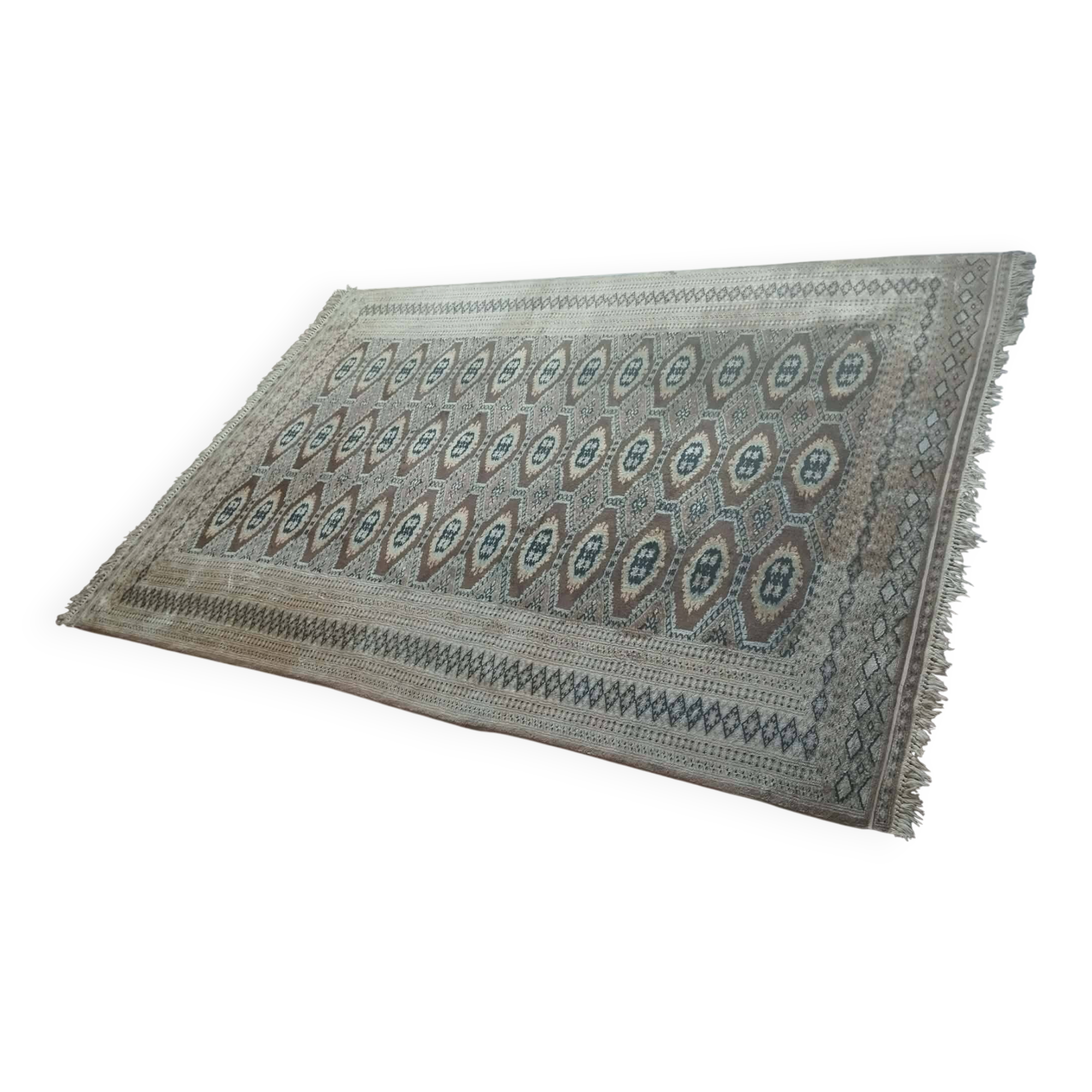 Handmade Pakistani Bukhara rug 230x161cm