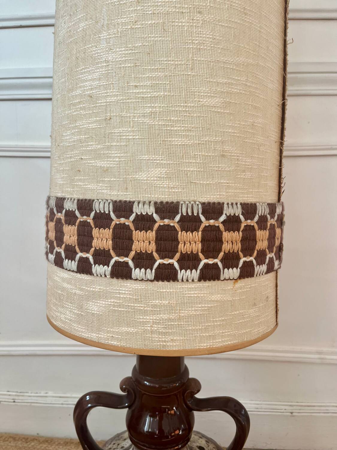 Lampe de sol en céramique, 1970