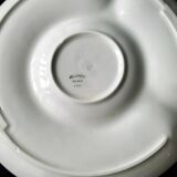 4 artichoke plates in white porcelain by Pillivuyt