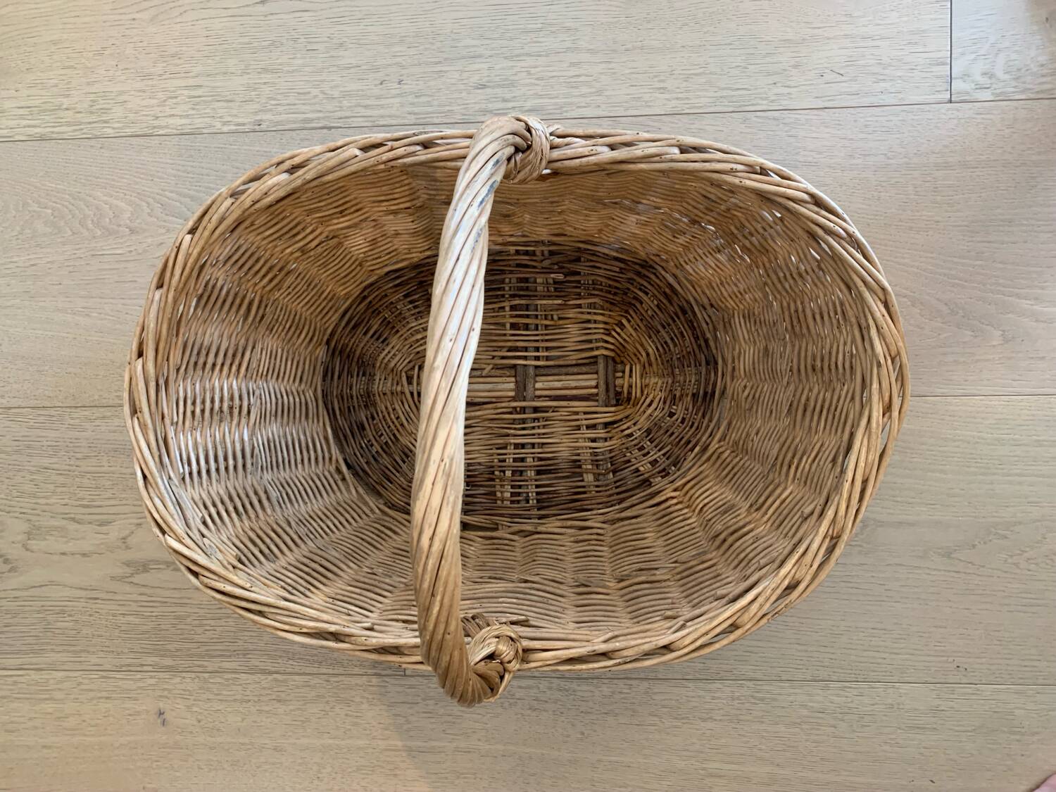 Large wicker basket