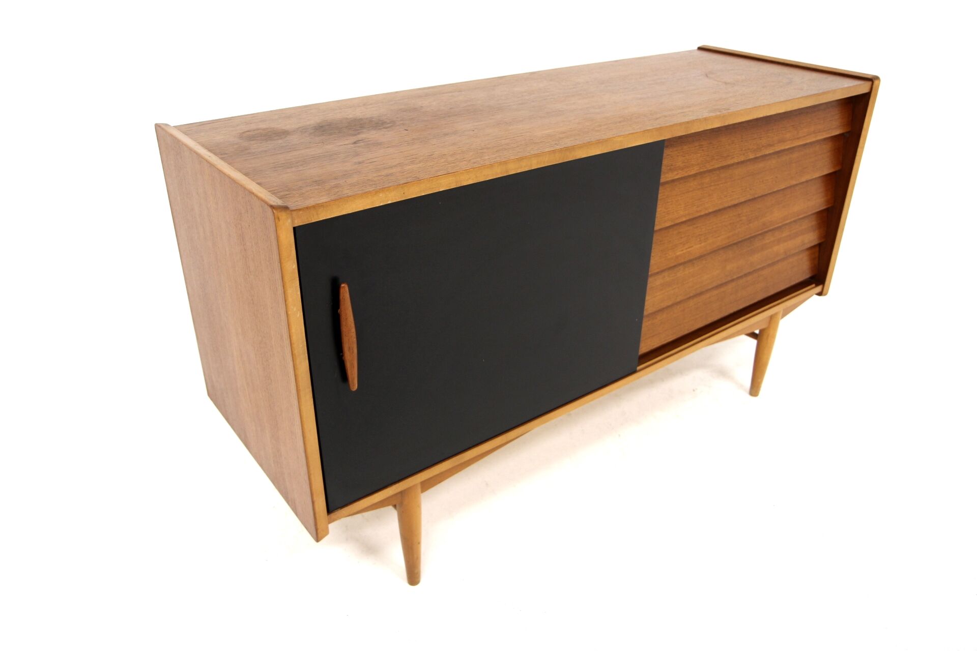 Scandinavian Teak Enfilade, Hugo Troeds, Bjärnum, Sweden, 1960