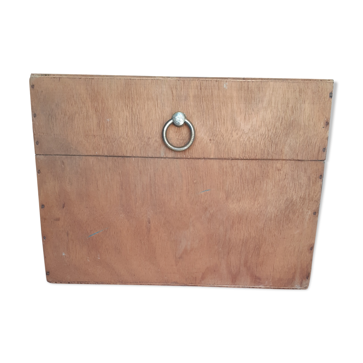 Wooden filing box