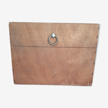 Wooden filing box