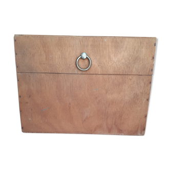 Wooden filing box