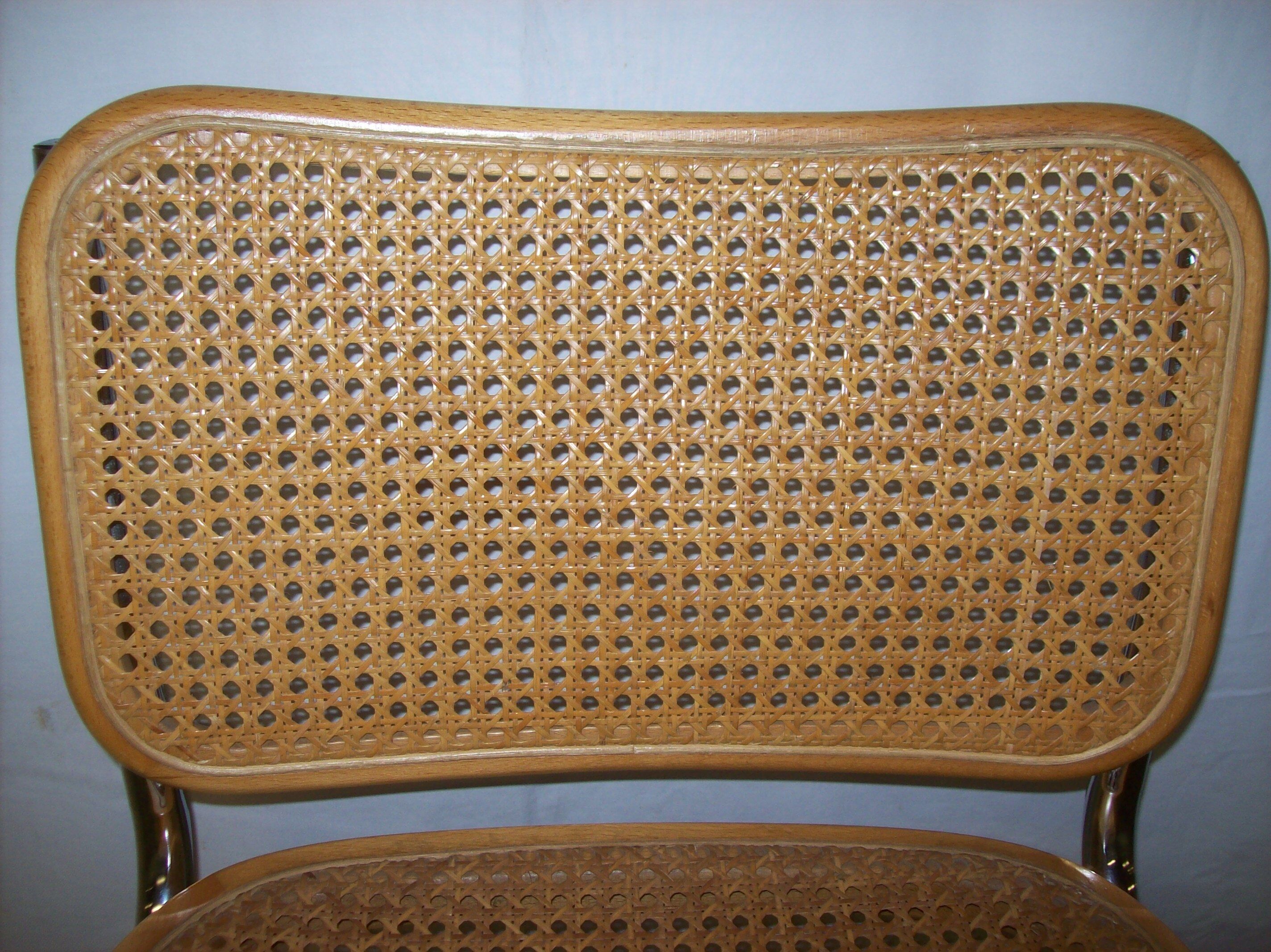 Chaise Marcel Breuer modèle Cesca B32 des années 70