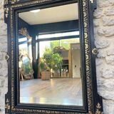 Miroir ancien Napoléon III 124,5cm/83,5cm