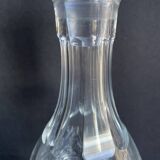 Port wine service – Blown, engraved and cut crystal – Art Deco