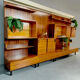 Vintage italian design modular wall unit bookcase xl