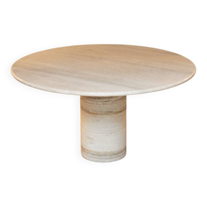 Table en travertin édition