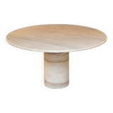 Travertine table edition Up & Up, Italy 1970