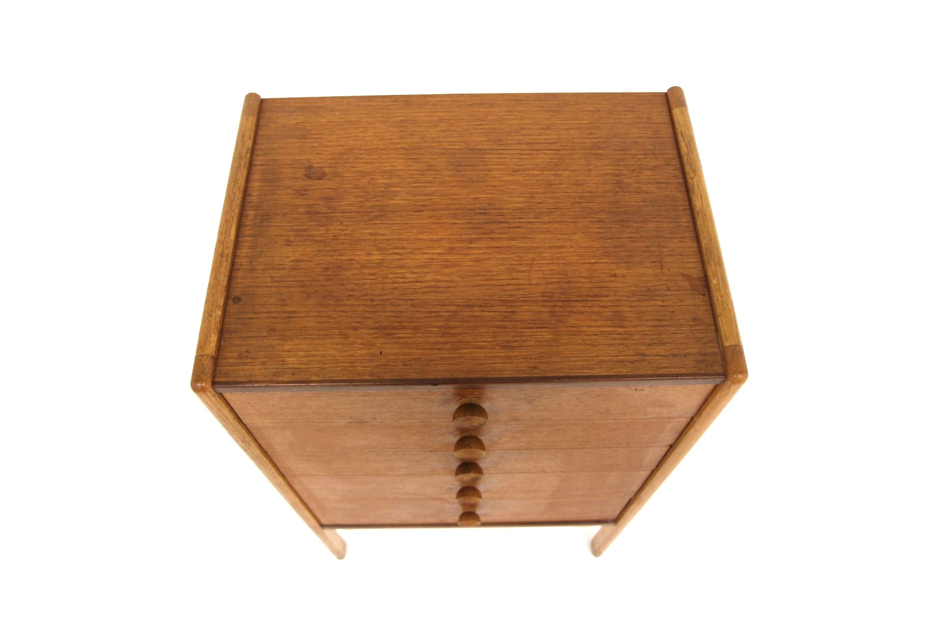 Scandinavian teak and oak chest of drawers, Sweden, 1960