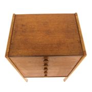 Commode scandinave en teck et en chêne, Suède, 1960