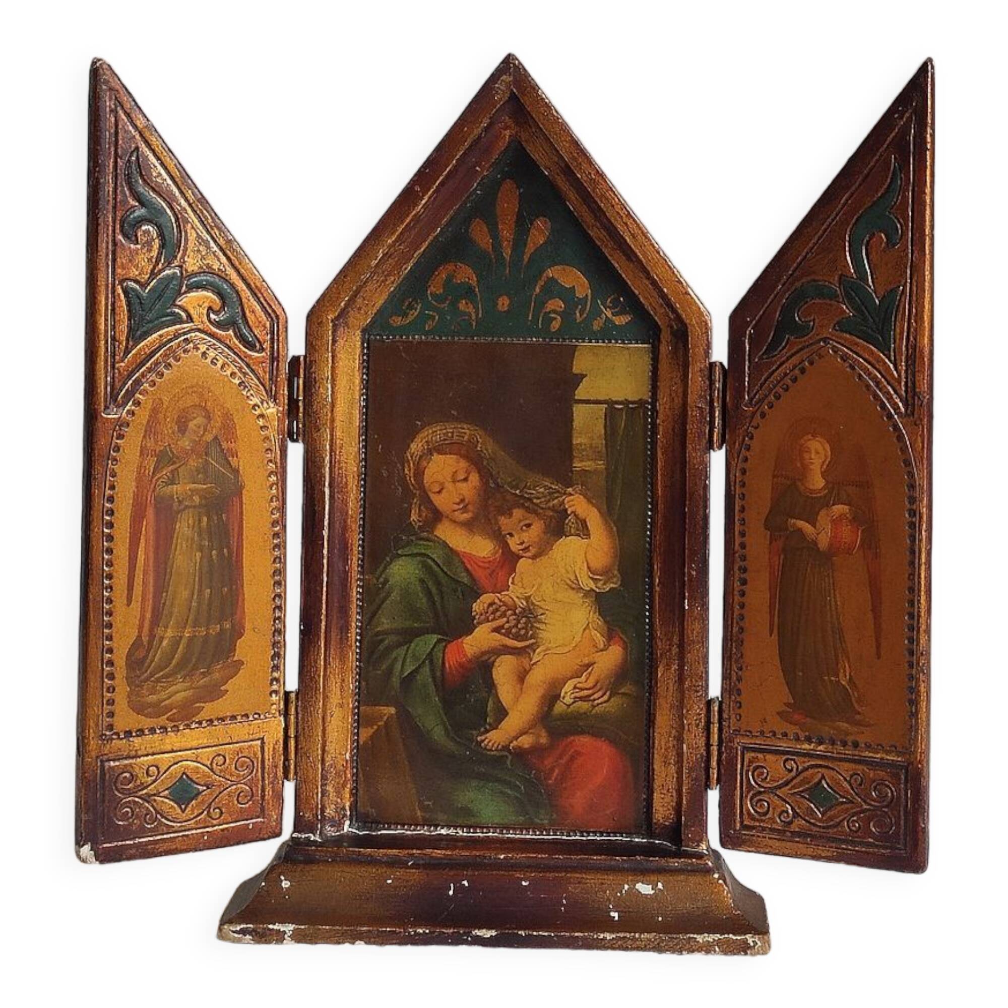 Religious triptych