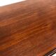 Table à manger vintage Topform en teck massif extensible 1960