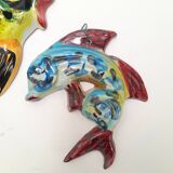 Sorrento ceramic wall fish